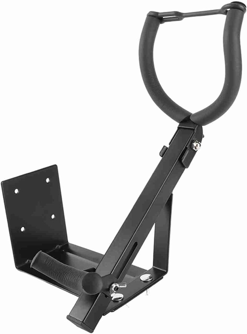 Cocoarm Saxophone Wall Mount Heavy Duty Steel Holder for Alto Tenor Saxophones Space Saving Display Rack Stand for Music Studios Instrument Shops Home Decor - Image 1